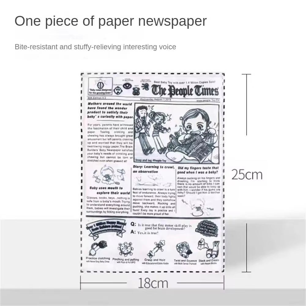 Newspaper Dog Toys Funny Paper Rubbing Sound Small Medium Chew Dog Toys Bite Resistant Tissue Replacement Dog Clean Teeth Toys